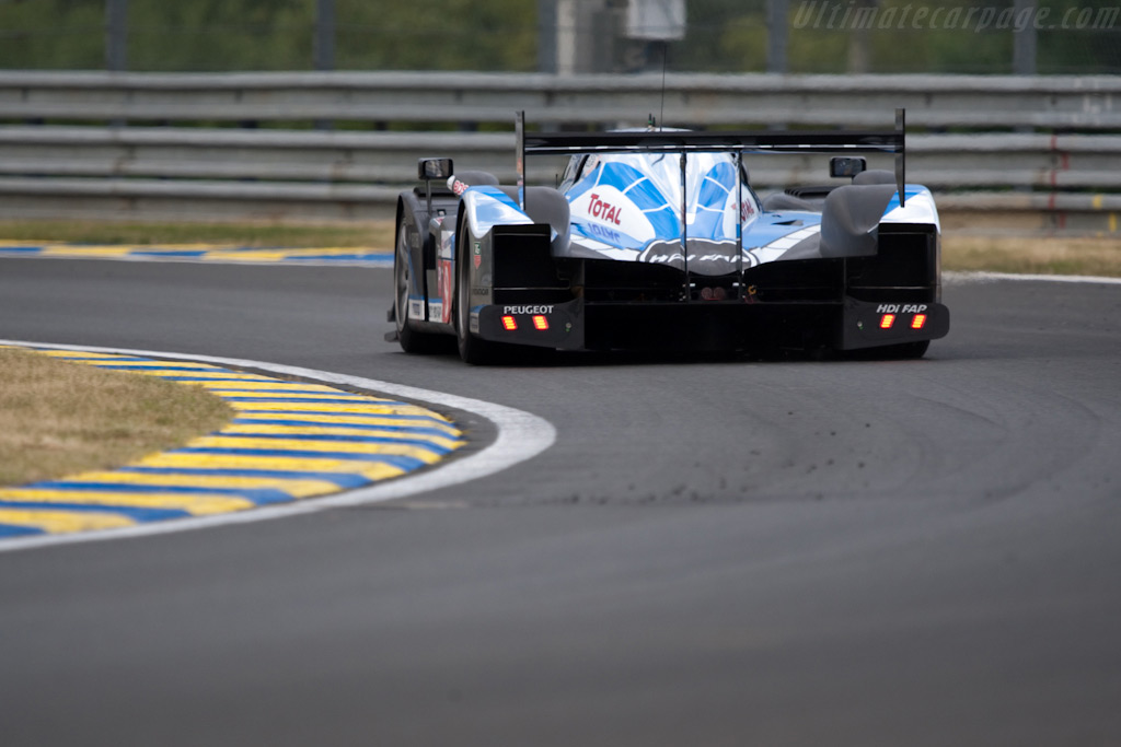 Pole-sitting Peugeot - Chassis: 908-06  - 2009 24 Hours of Le Mans