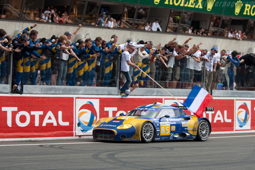Spyker's first finish - Chassis: XL9AB01G37Z363190  - 2009 24 Hours of Le Mans