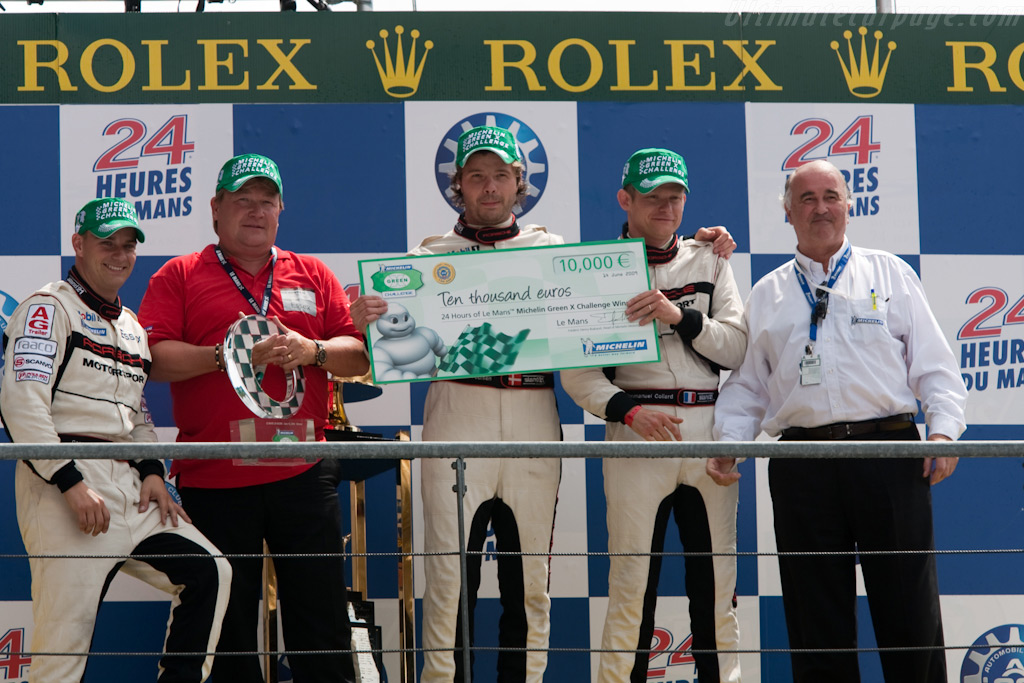 Team Essex won the Michelin Green X Challenge - Chassis: 9R6 709  - 2009 24 Hours of Le Mans