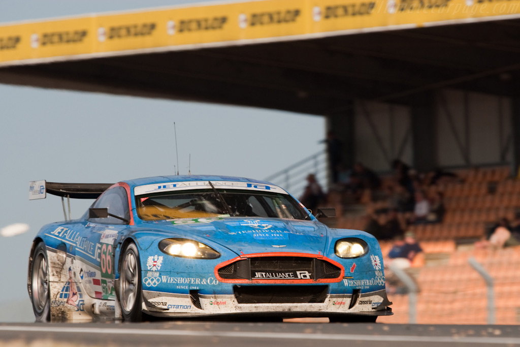 The DBR9 jets on - Chassis: DBR9/103  - 2009 24 Hours of Le Mans