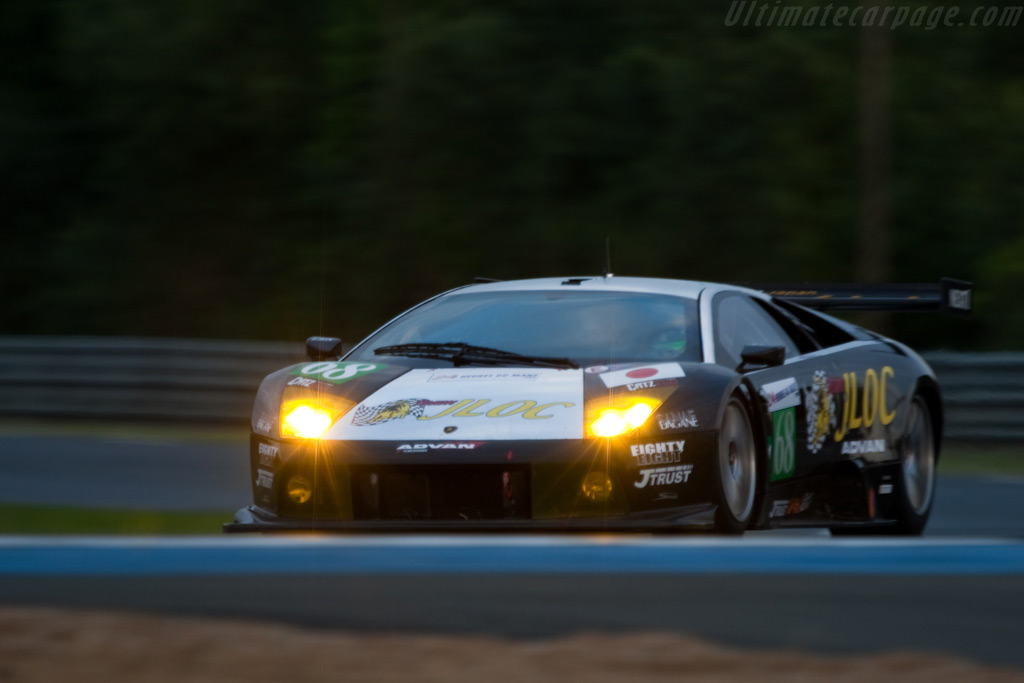The JLOC Lambo made it out onto the track - Chassis: LA01063  - 2009 24 Hours of Le Mans