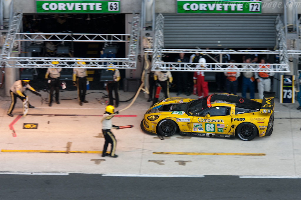 The sole surviving works Corvette - Chassis: 007  - 2009 24 Hours of Le Mans