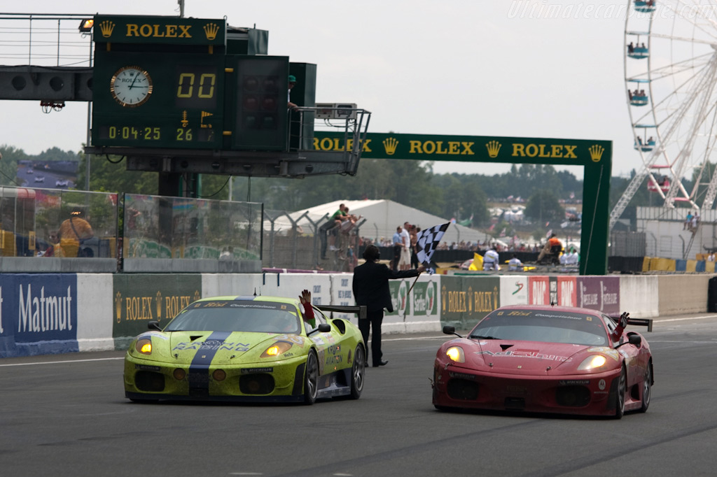 The two Risi Ferraris finished 1st and 3rd - Chassis: 2606  - 2009 24 Hours of Le Mans