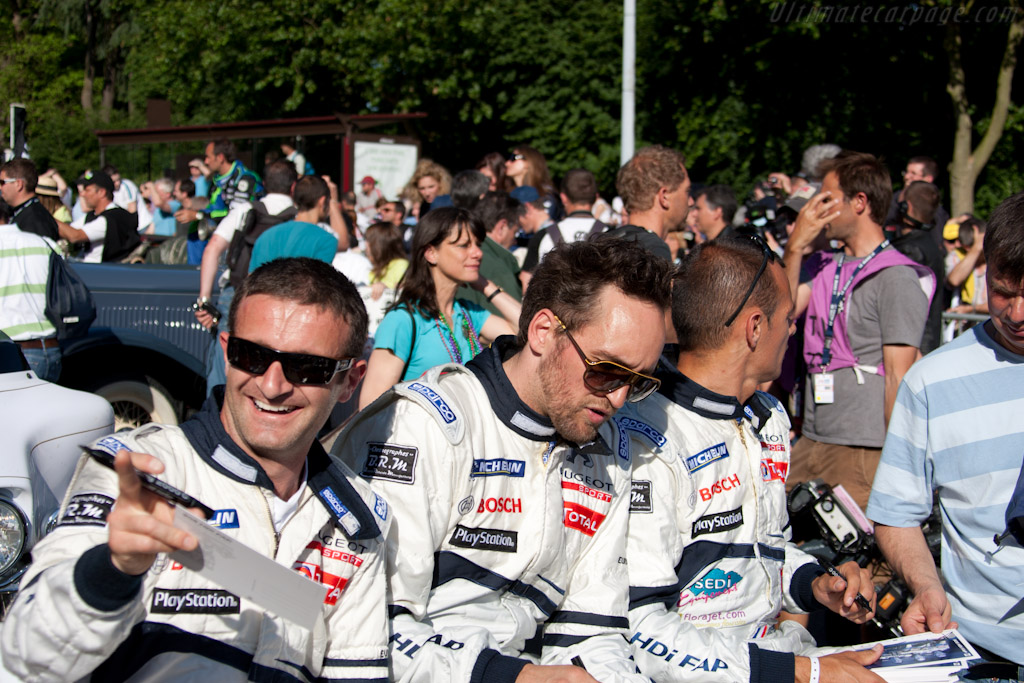 Peugeot drivers   - 2010 24 Hours of Le Mans