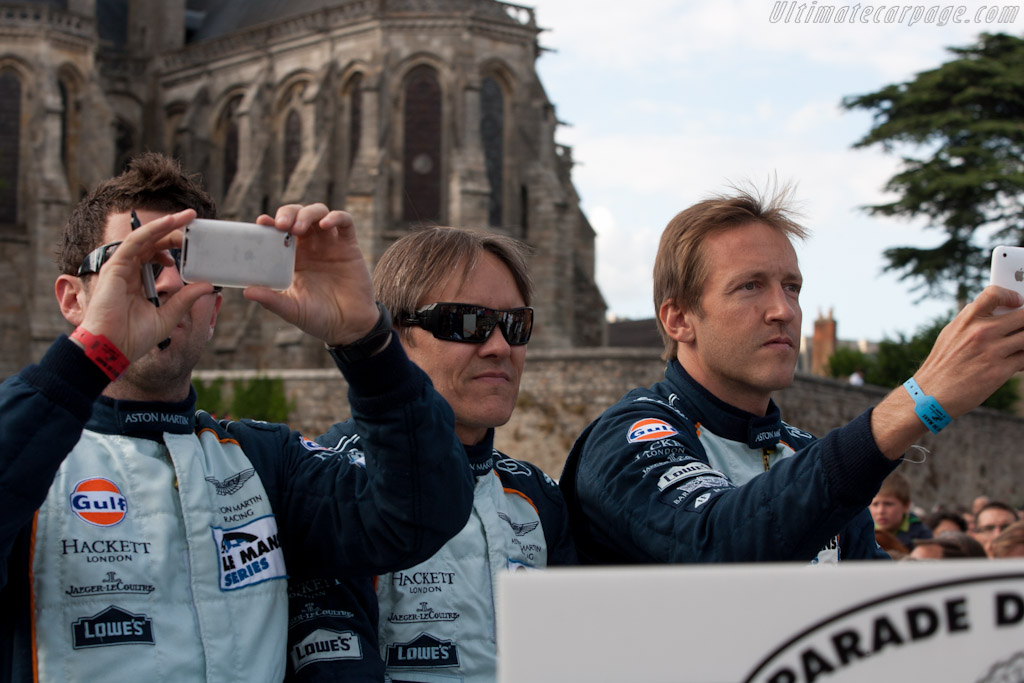 Aston drivers   - 2011 24 Hours of Le Mans