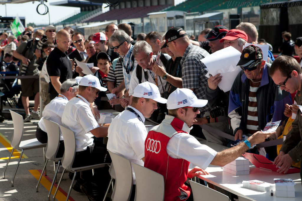 Audi drivers   - 2011 24 Hours of Le Mans