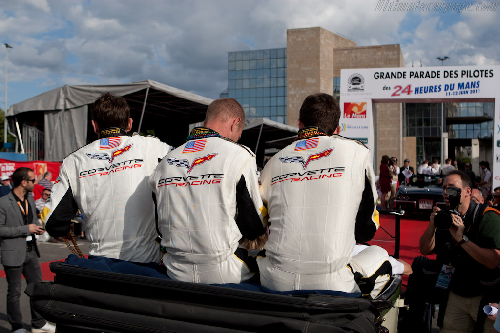 Corvette drivers   - 2011 24 Hours of Le Mans