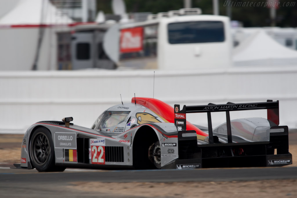 Lost a wheel - Chassis: B1060-HU01S  - 2011 24 Hours of Le Mans