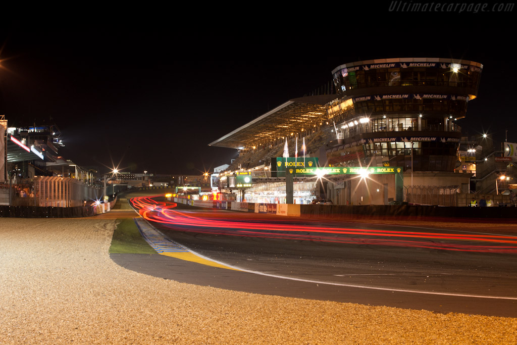 Onto the straight   - 2011 24 Hours of Le Mans
