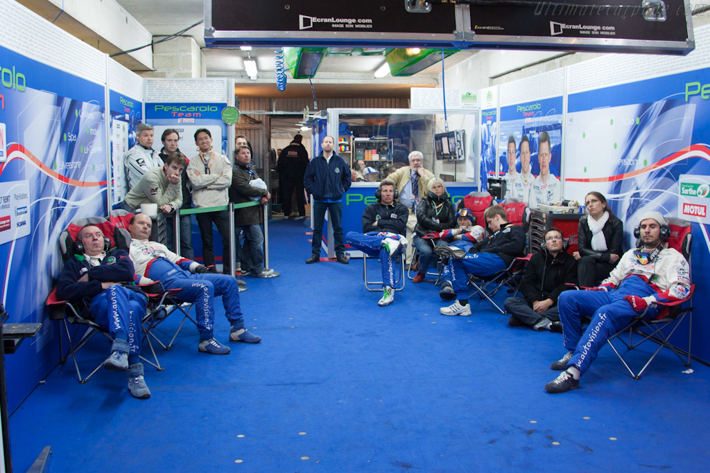 Pescarolo pit   - 2011 24 Hours of Le Mans