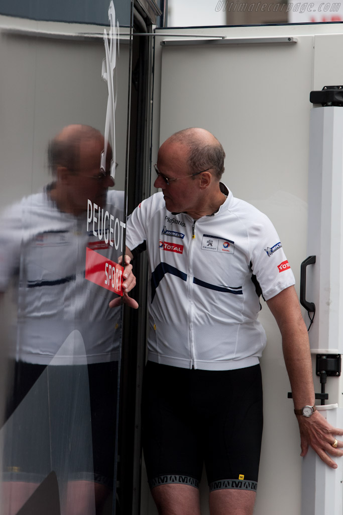 Peugeot's Olivier Quesnel   - 2011 24 Hours of Le Mans