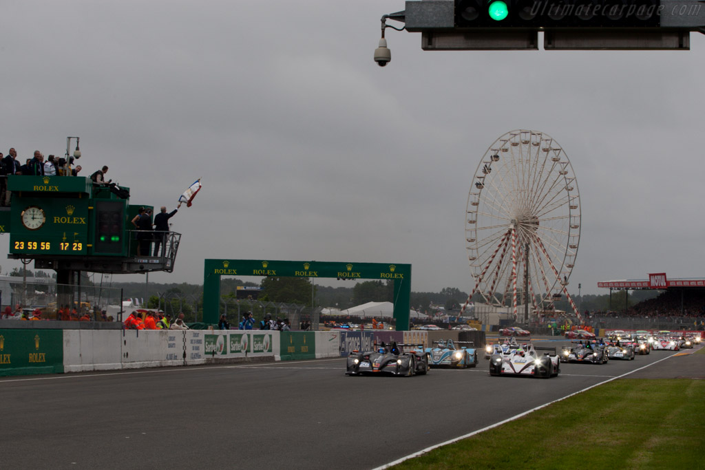 Off they go   - 2013 24 Hours of Le Mans