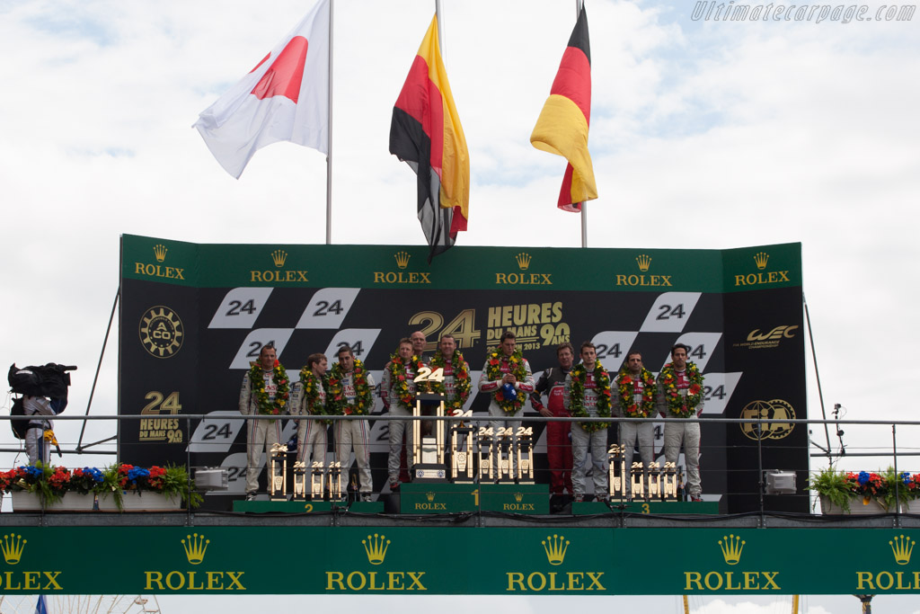 The winners   - 2013 24 Hours of Le Mans