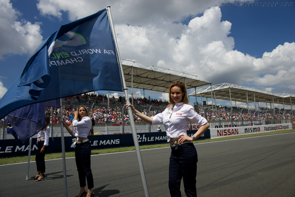 The grid   - 2014 24 Hours of Le Mans