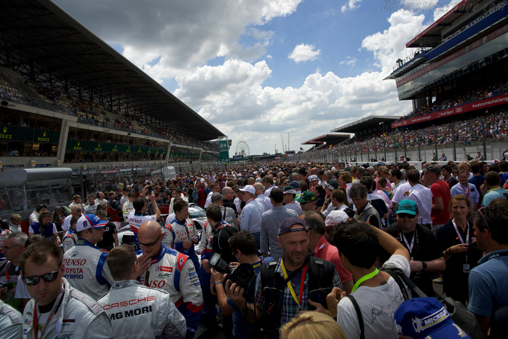 The grid   - 2014 24 Hours of Le Mans