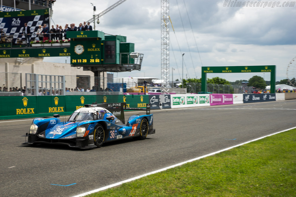Alpine A460 Nissan - Chassis: 05-04 - Entrant: Signatech Alpine - Driver: Gustavo Menezes / Nicolas Lapierre / Stephane Richelmi - 2016 24 Hours of Le Mans