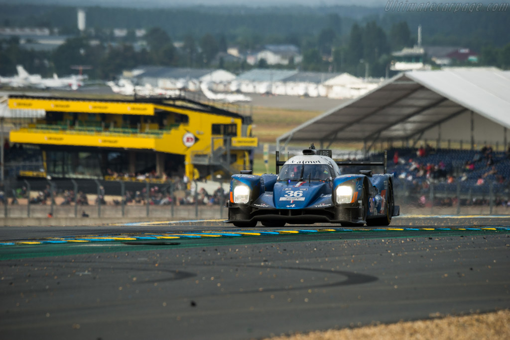 Alpine A460 Nissan - Chassis: 05-04 - Entrant: Signatech Alpine - Driver: Gustavo Menezes / Nicolas Lapierre / Stephane Richelmi - 2016 24 Hours of Le Mans