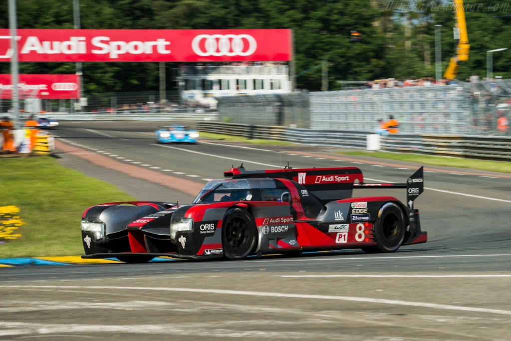 Audi R18 e-tron quattro  - Entrant: Audi Sport Team Joest - Driver: Lucas di Grassi / Loic Duval / Oliver Jarvis - 2016 24 Hours of Le Mans