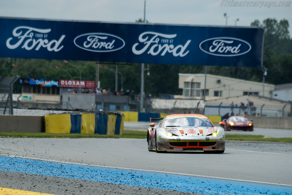 Ferrari 458 Italia  - Entrant: Clearwater Racing - Driver: Mok Weng Sun / Keita Sawa / Robert Bell - 2016 24 Hours of Le Mans