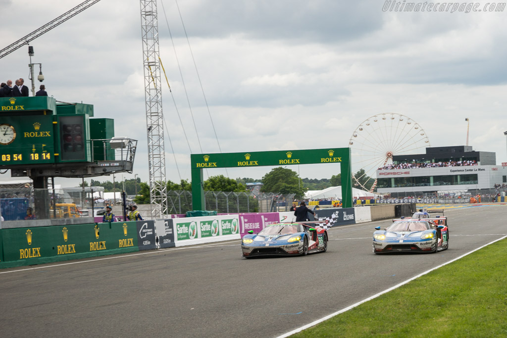 Ford GT  - Entrant: Ford Chip Ganassi Team UK - Driver: Marino Franchitti / Andy Priaulx / Harry Tincknell - 2016 24 Hours of Le Mans