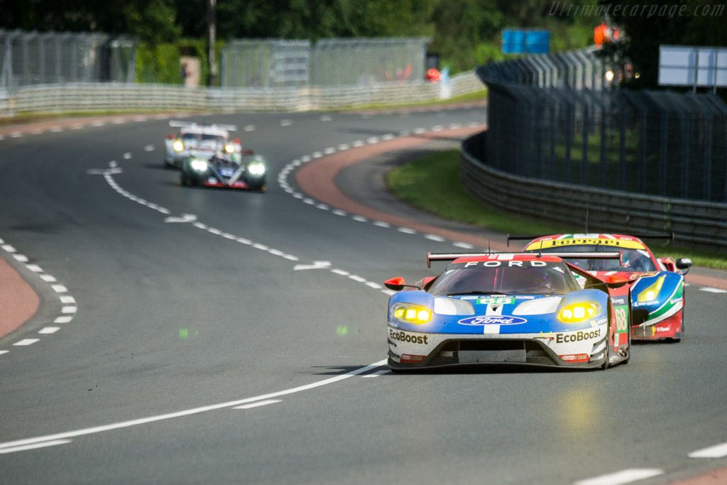 Ford GT  - Entrant: Ford Chip Ganassi Team USA - Driver: Joey Hand / Dirk Muller / Sebastien Bourdais - 2016 24 Hours of Le Mans