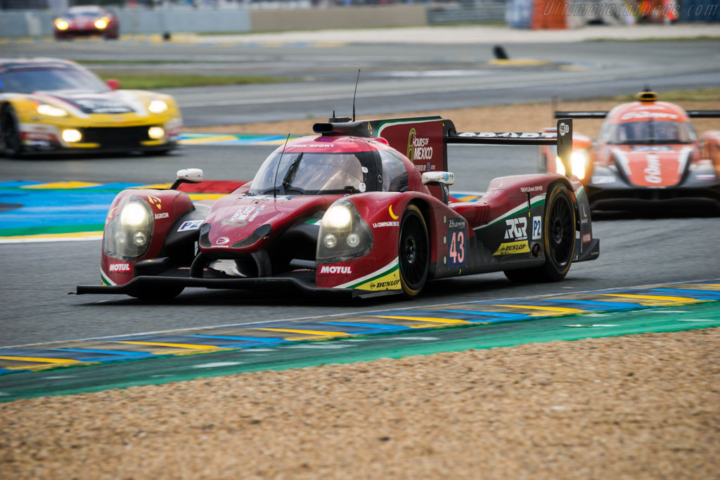 Ligier JS P2 Nissan  - Entrant: RGR Sport by Morand - Driver: Ricardo Gonzales / Bruno Senna / Felipe Albuquerque - 2016 24 Hours of Le Mans