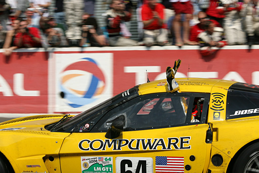 Hattrick of wins for this driver line-up - Chassis: 004 - Entrant: Corvette Racing - 2006 24 Hours of Le Mans