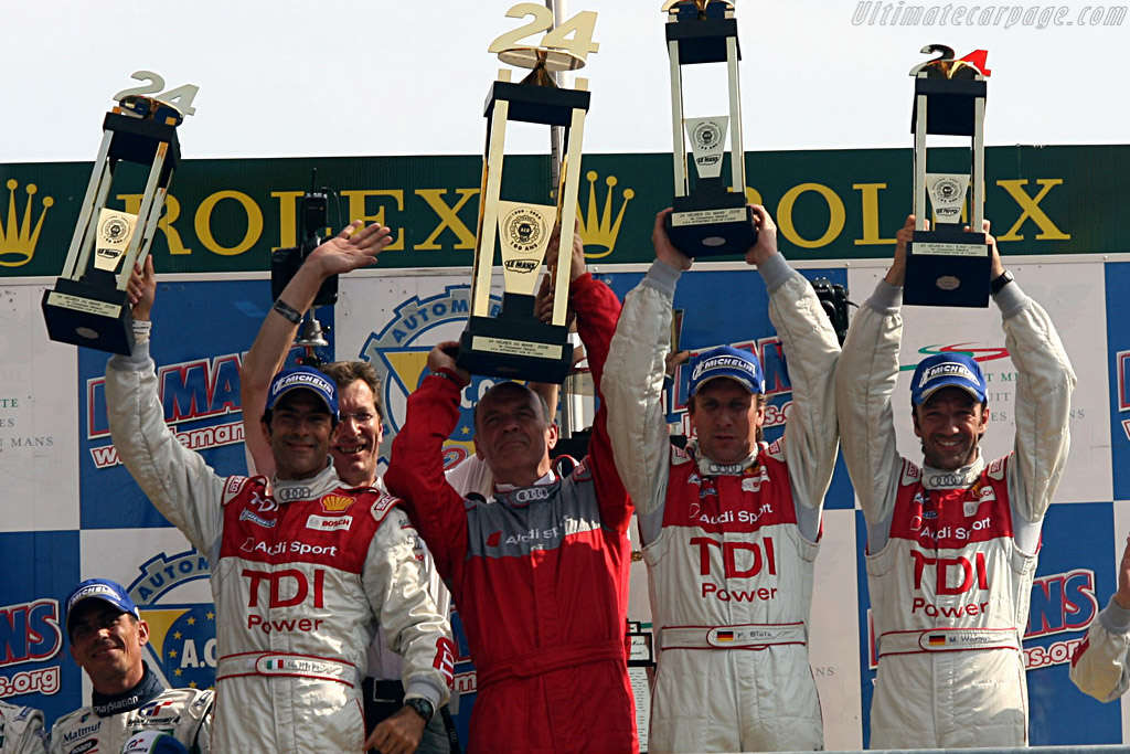 Pirro, Joest, Ulrich, Biela and Werner   - 2006 24 Hours of Le Mans