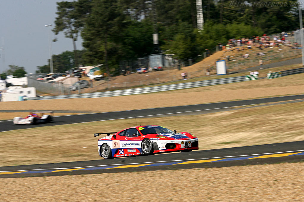 Red, white and blue - Chassis: 2418 - Entrant: Scuderia Ecosse - 2006 24 Hours of Le Mans