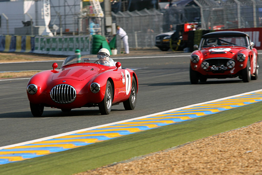 Sir Stirling Moss in a Osca MT4   - 2006 24 Hours of Le Mans