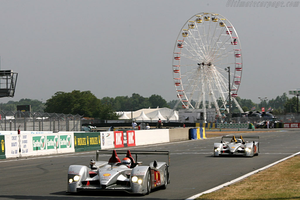 Wheel of fortune - Chassis: 102 - Entrant: Audi Sport Team Joest - 2006 24 Hours of Le Mans