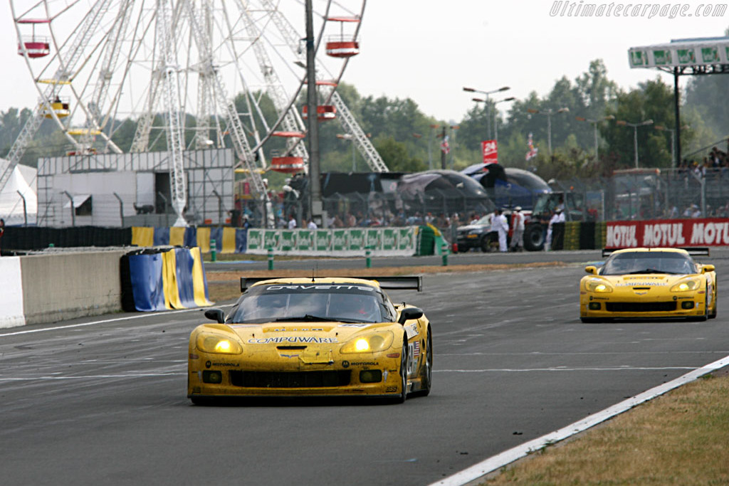 Yellow train - Chassis: 004 - Entrant: Corvette Racing - 2006 24 Hours of Le Mans