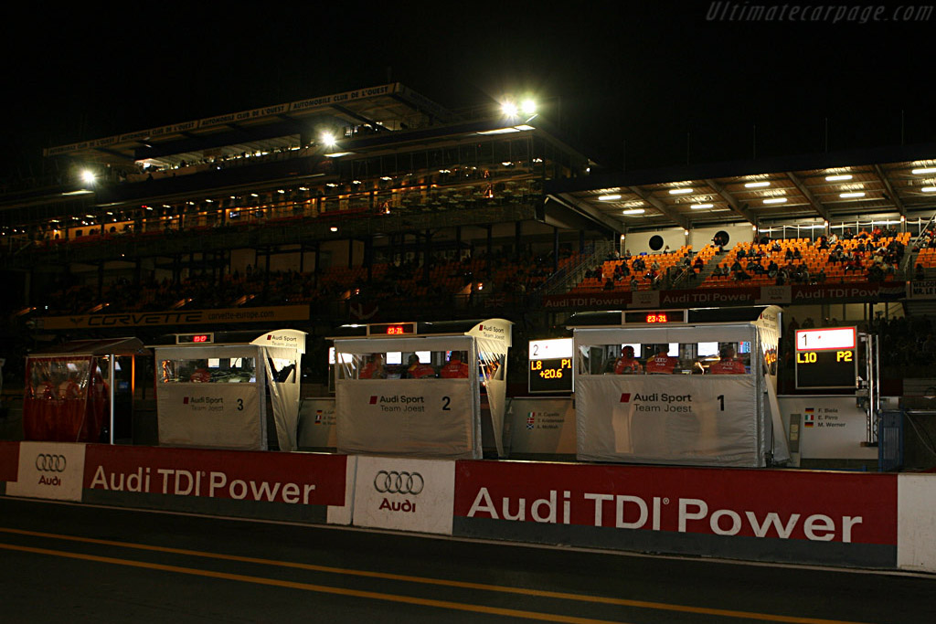 Audi's massive presence   - 2007 24 Hours of Le Mans