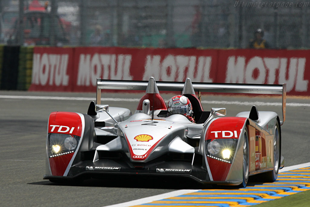 Capello well ahead after just one lap - Chassis: 204 - Entrant: Audi Sport North America - 2007 24 Hours of Le Mans