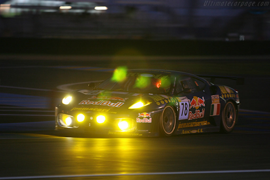 Into the night - Chassis: 2466 - Entrant: AF Corse - 2007 24 Hours of Le Mans