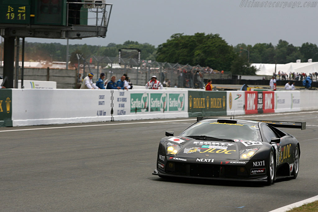 One lap wonder - Chassis: LA01058 - Entrant: JLOC Isoa Noritake - 2007 24 Hours of Le Mans