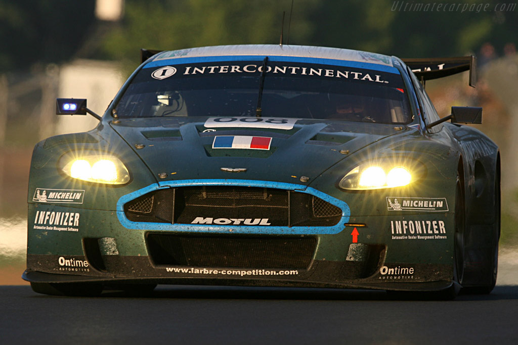 Over the crest - Chassis: DBR9/3 - Entrant: AMR Larbre - 2007 24 Hours of Le Mans