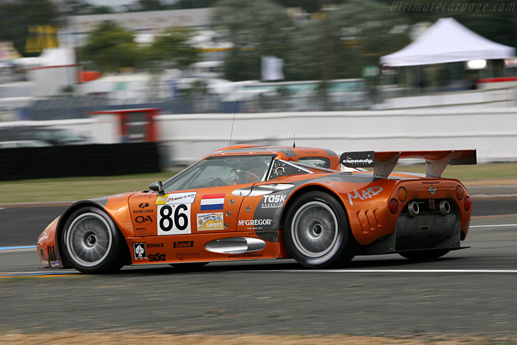 Spyker running steady in the opening stages - Chassis: XL9GB11H150363098 - Entrant: Spyker Squadron - 2007 24 Hours of Le Mans