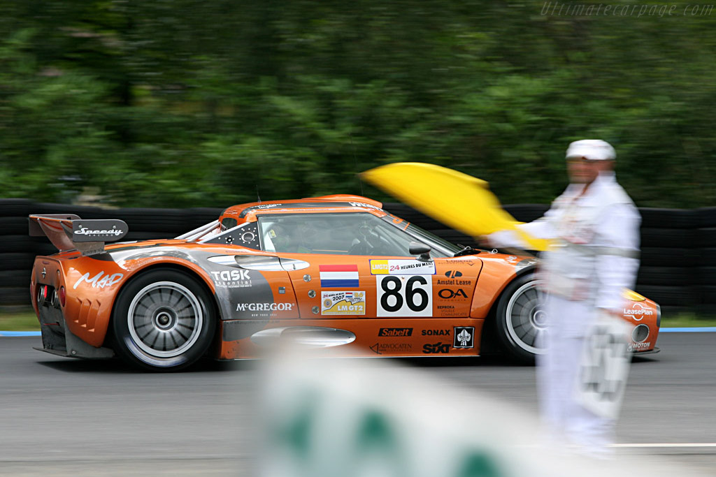 Spyker under the Safety Car - Chassis: XL9GB11H150363098 - Entrant: Spyker Squadron - 2007 24 Hours of Le Mans