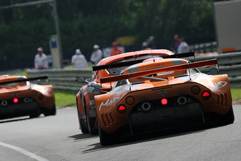 The boys in orange - Chassis: XL9GB11H150363098 - Entrant: Spyker Squadron - 2007 24 Hours of Le Mans