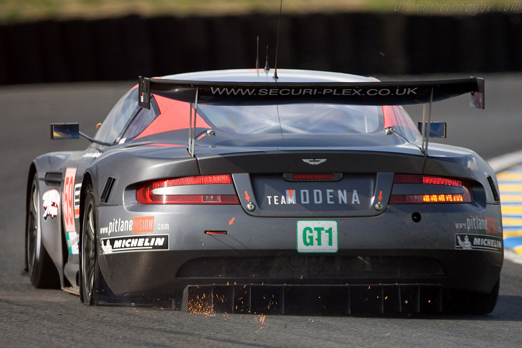 A sparkling puncture - Chassis: DBR9/101 - Entrant: Team Modena - 2008 24 Hours of Le Mans