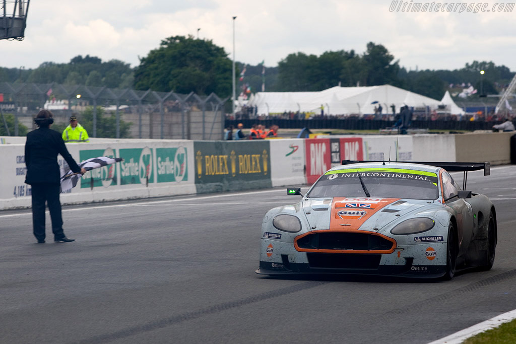 GT1 winners - Chassis: DBR9/8 - Entrant: Aston Martin Racing - 2008 24 Hours of Le Mans