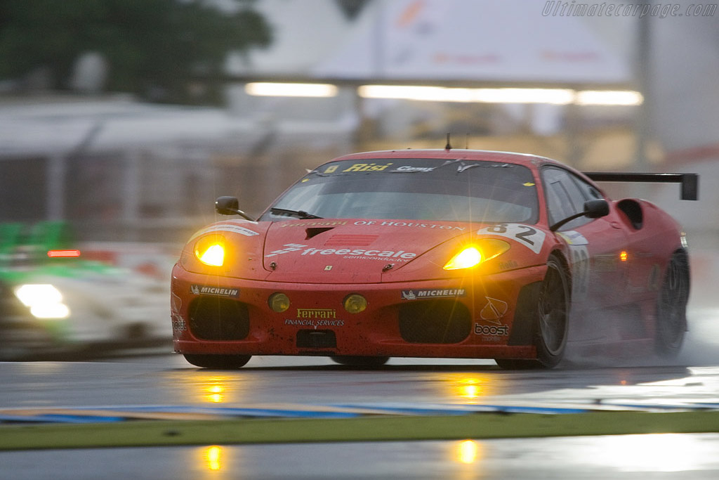 Nothing could stop the Risi Ferrari - Chassis: 2606 - Entrant: Risi Competizione - 2008 24 Hours of Le Mans