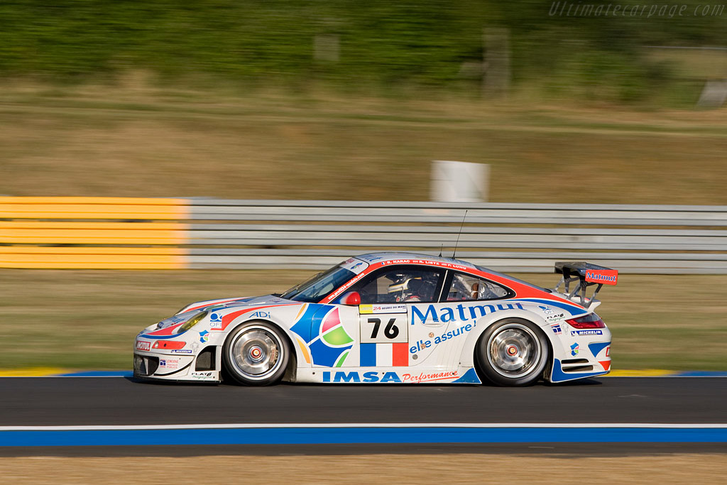 Porsche 997 GT3 RSR - Chassis: WP0ZZZ99Z8S799930 - Entrant: IMSA Performance Matmut - 2008 24 Hours of Le Mans