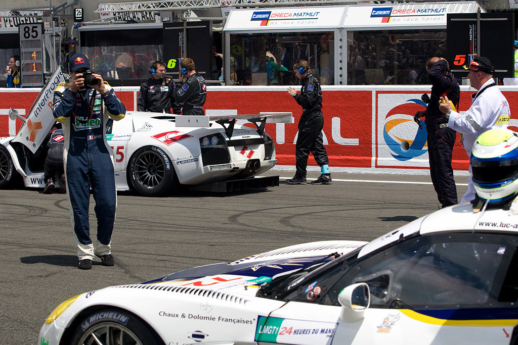Professional skier, racing driver and photographer?   - 2008 24 Hours of Le Mans
