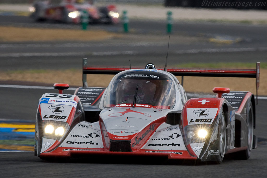 Red, silver and black - Chassis: B0880-HU01 - Entrant: Speedy Racing Team Sebah - 2008 24 Hours of Le Mans