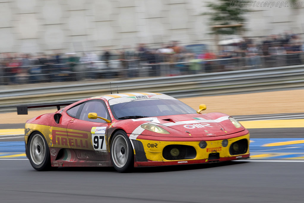 The 'new' Tertre Rouge corner - Chassis: 2616 - Entrant: BMS Scuderia Italia - 2008 24 Hours of Le Mans