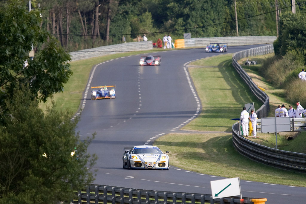The 'straight' between Arnage and the Porsche curves - Chassis: 2612 - Entrant: Farnbacher Racing - 2008 24 Hours of Le Mans