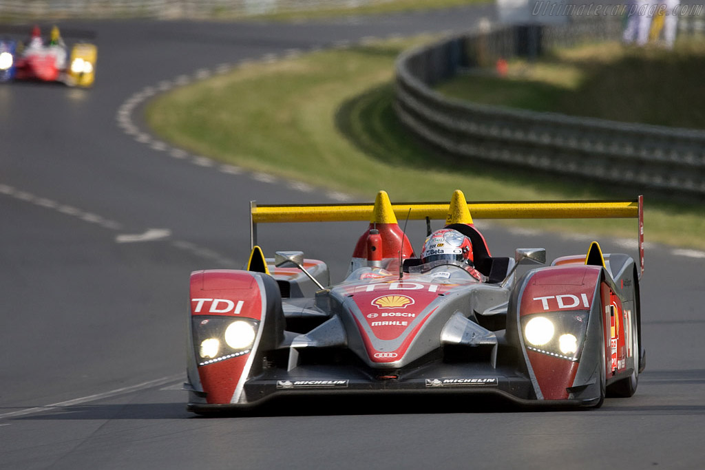 The winning Audi R10 - Chassis: 204 - Entrant: Audi Sport North America - 2008 24 Hours of Le Mans