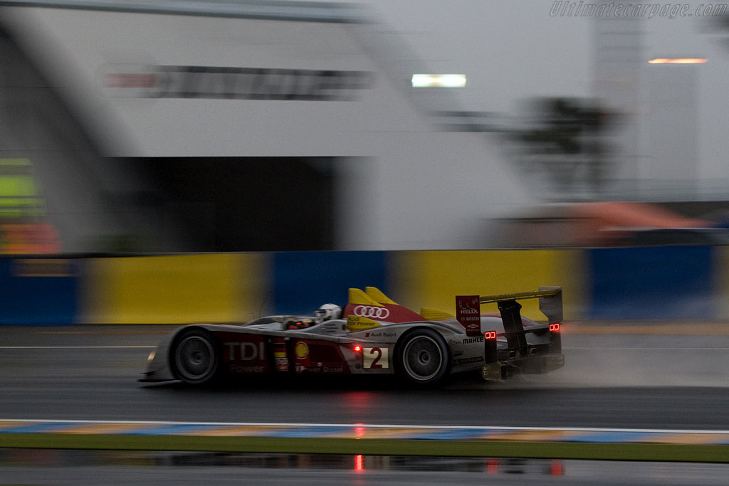The winning Audi R10 - Chassis: 204 - Entrant: Audi Sport North America - 2008 24 Hours of Le Mans